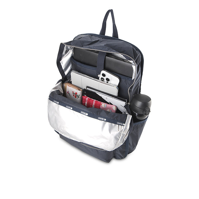 LeSportsac Unisex Functional Backpack In Dark Blue C