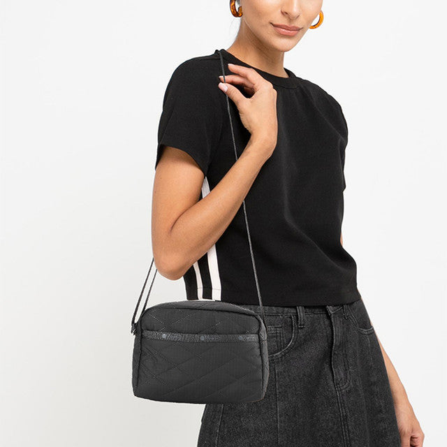 Daniella Crossbody In Thunder Cross Deboss