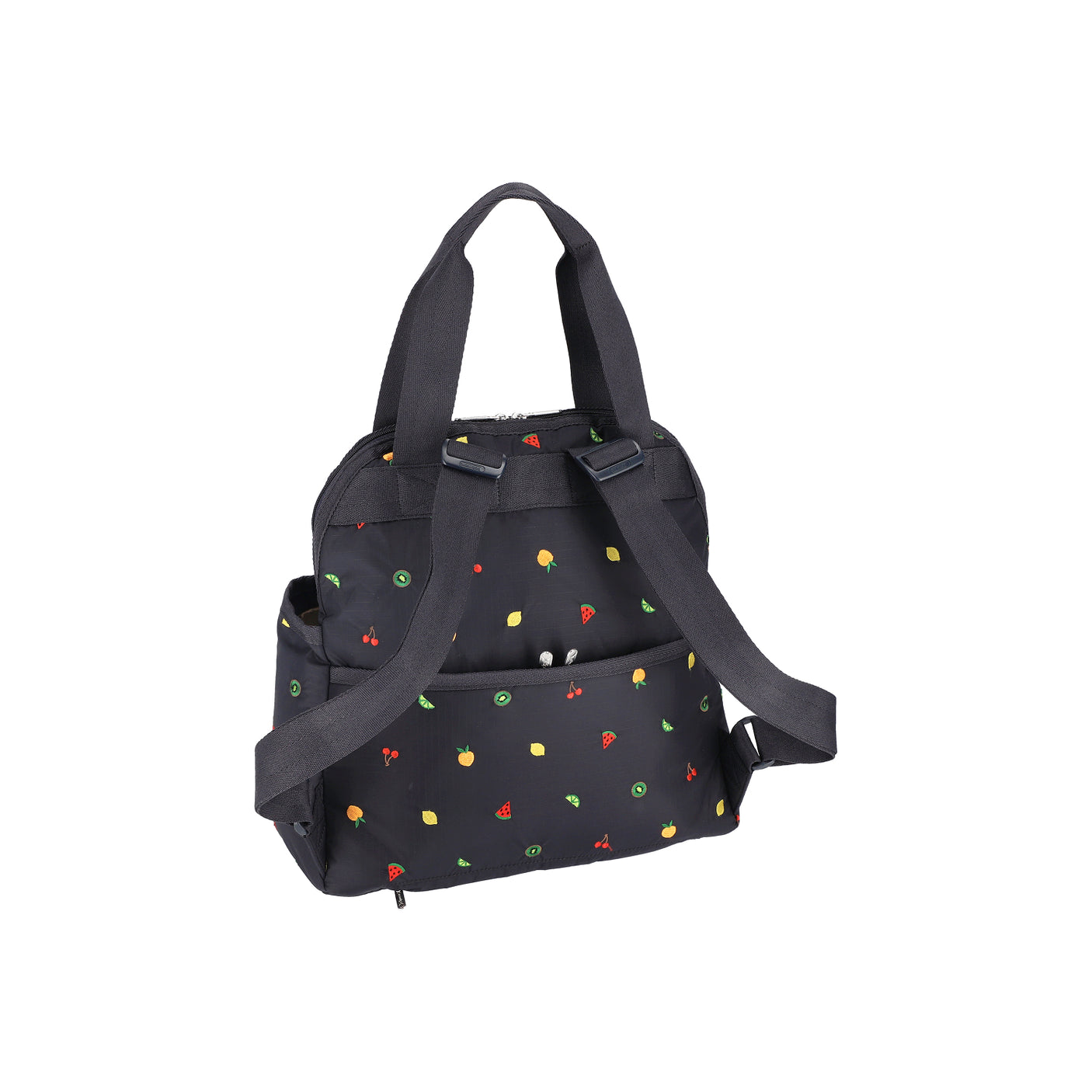 LeSportsac Tas Unisex Double Trouble Backpack In Mixed Fruit Embroidery