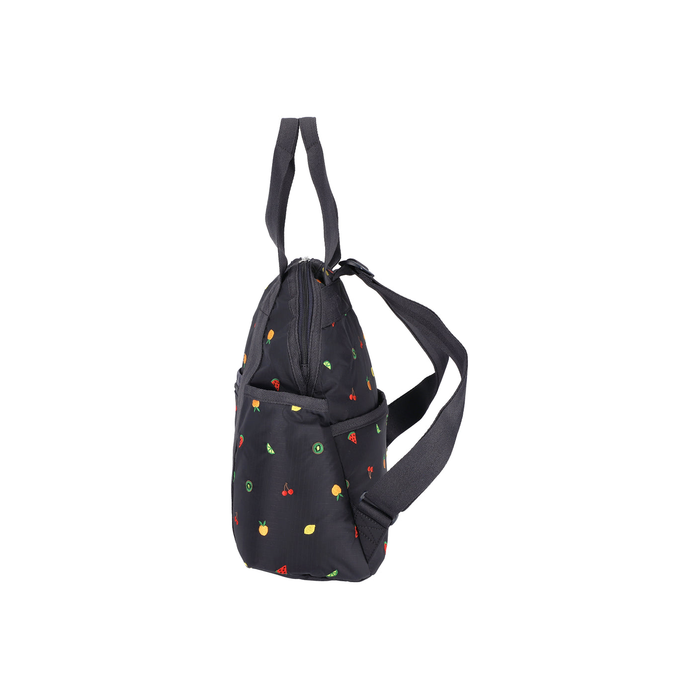 LeSportsac Tas Unisex Double Trouble Backpack In Mixed Fruit Embroidery
