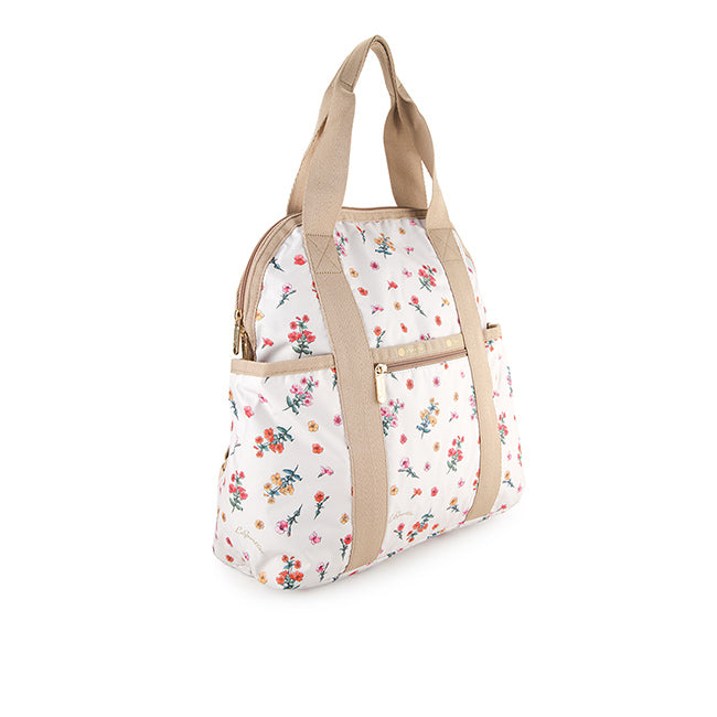 LeSportsac Unisex Double Trouble Backpack In Dainty Garden