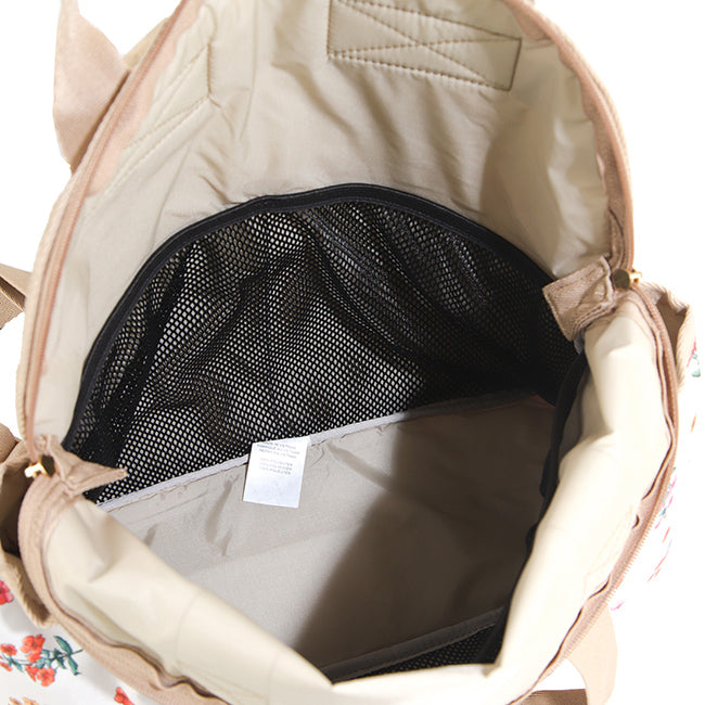 LeSportsac Unisex Double Trouble Backpack In Dainty Garden