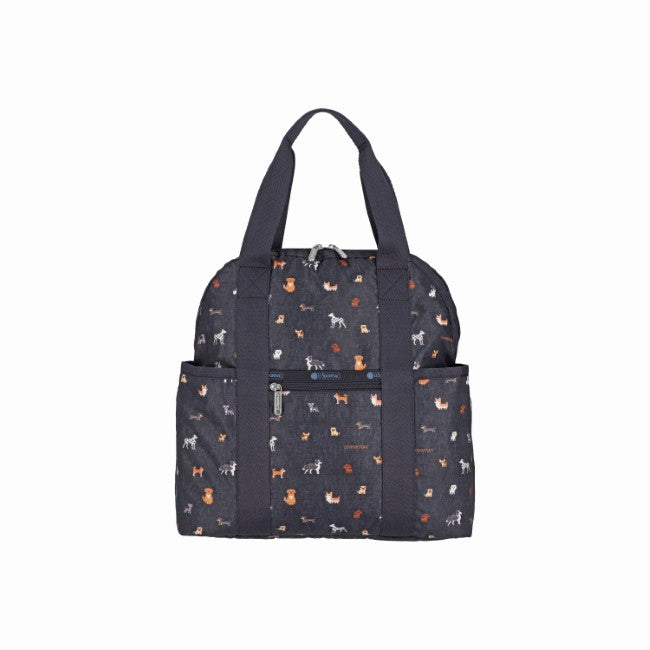 LeSportsac Unisex Bags Double Trouble Backpack In Woof Wonderland