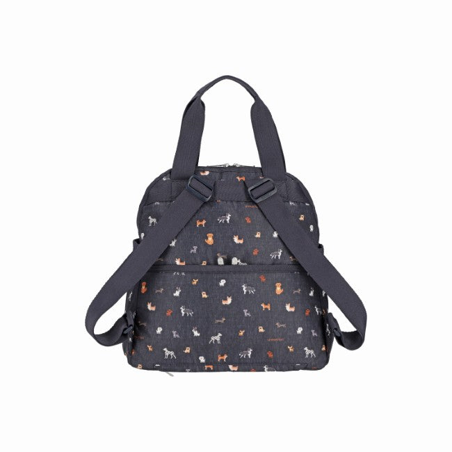 LeSportsac Unisex Bags Double Trouble Backpack In Woof Wonderland
