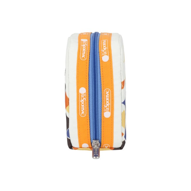 LeSportsac Unisex Pouch Med Square Cosmetic In Japanese Art Cranes