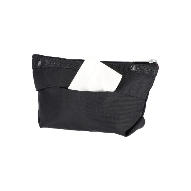 LeSportsac Unisex Small Sloan Cosmetic In Black Cats Embroidery