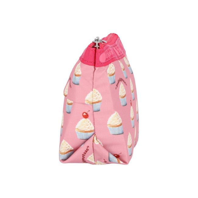 LeSportsac Unisex Small Sloan Cosmetic In Sweet Cupcake Delight