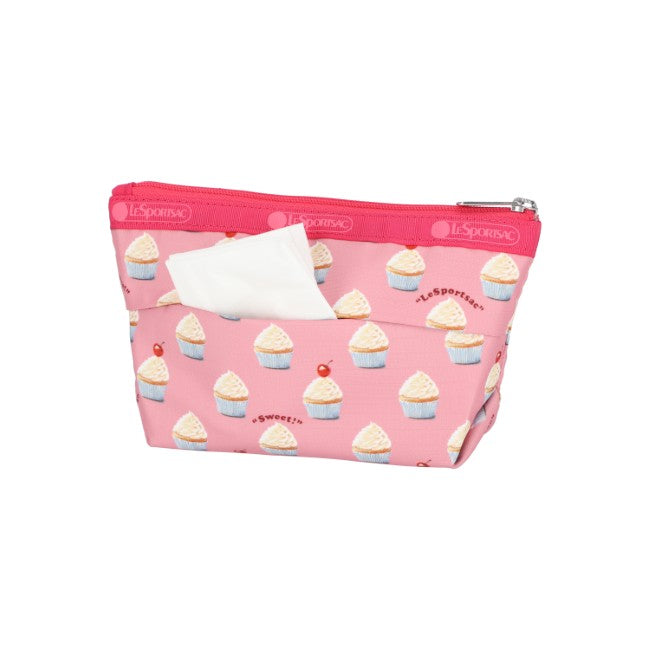 LeSportsac Unisex Small Sloan Cosmetic In Sweet Cupcake Delight