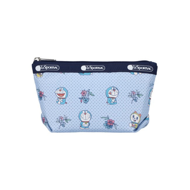 LeSportsac Unisex Pouch Small Sloan Cosmetic In Doraemon Floral Delight