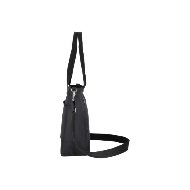 LeSportsac Unisex Carryall Zip Tote In Recycled Black
