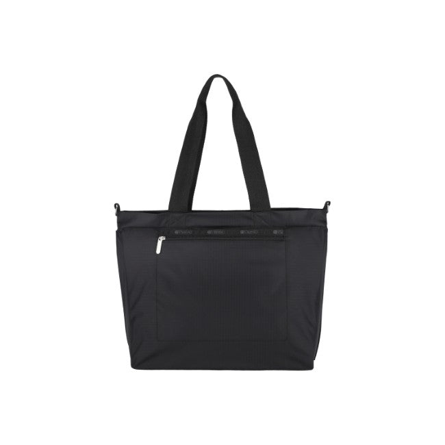LeSportsac Unisex Carryall Zip Tote In Recycled Black
