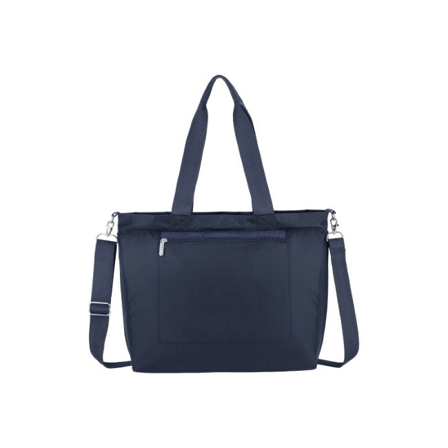 LeSportsac Unisex Carryall Zip Tote In Deep Sea Blue