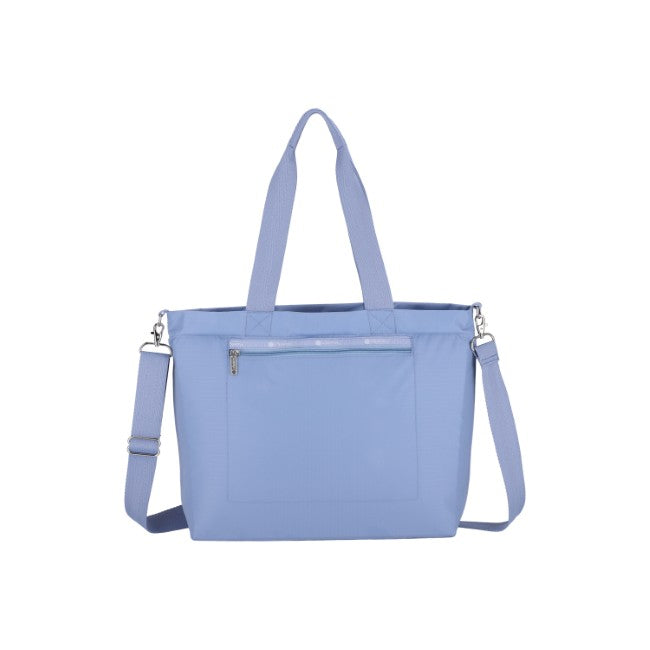 LeSportsac Unisex Carryall Zip Tote In Slate Blue