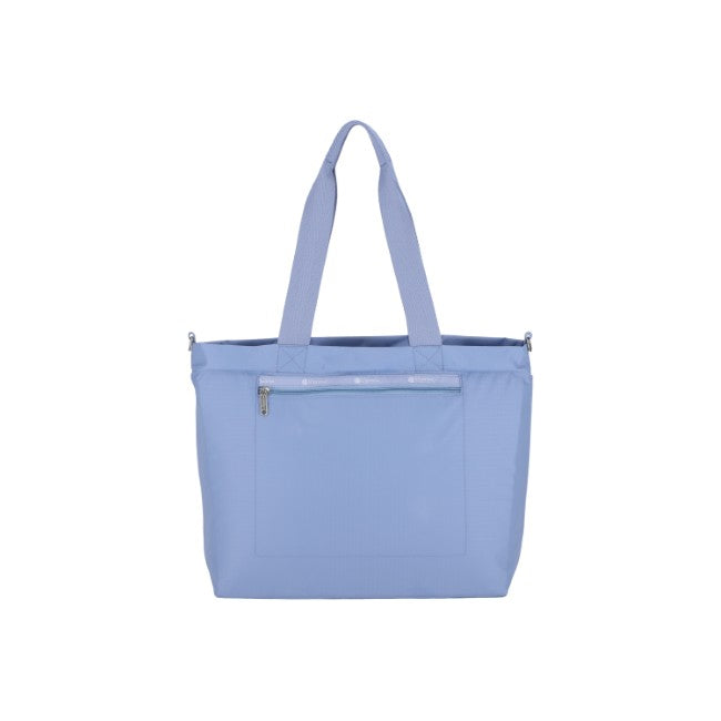 LeSportsac Unisex Carryall Zip Tote In Slate Blue