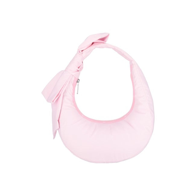 LeSportsac Unisex Bags Bow Crescent Shoulder In Pink Bows