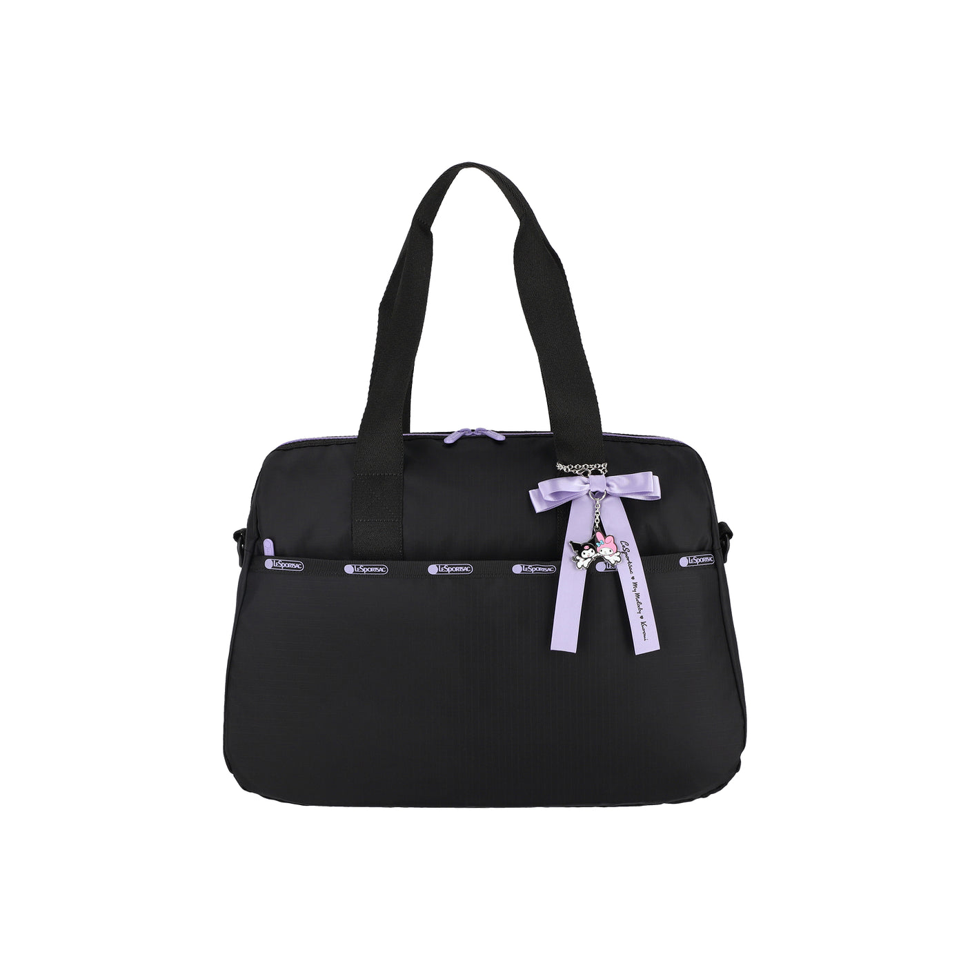 LeSportsac Tas Unisex Travel Bag Harper Bag In My Melody Kuromi Bow