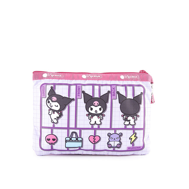 LeSportsac Aksesoris Unisex Wristlet Pouch Set In My Melody Kuromi 3Set