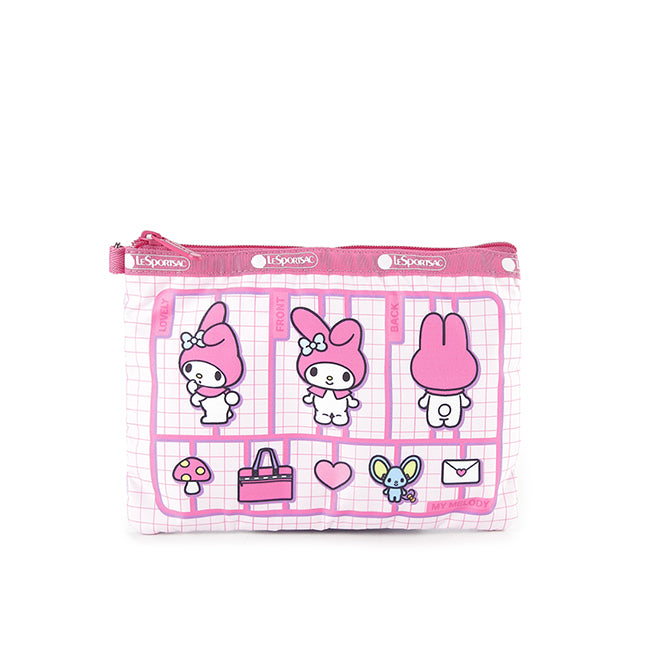 LeSportsac Aksesoris Unisex Wristlet Pouch Set In My Melody Kuromi 3Set