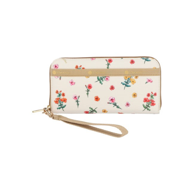 LeSportsac Unisex Tech Wallet Wristlet In Dainty Garden