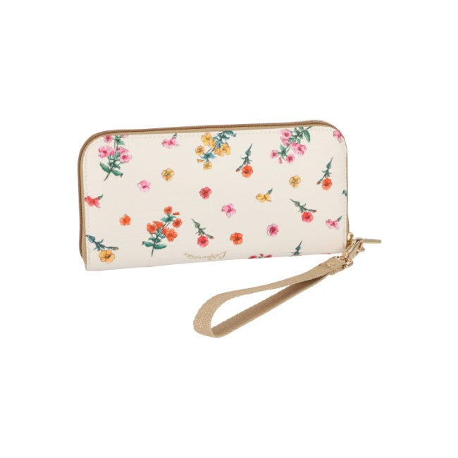 LeSportsac Unisex Tech Wallet Wristlet In Dainty Garden