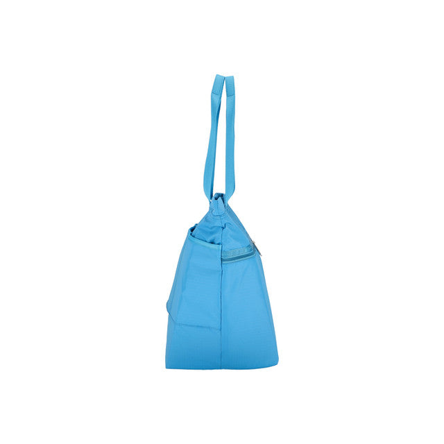 Carlin Zip Top Tote Bag In Vivid Blue