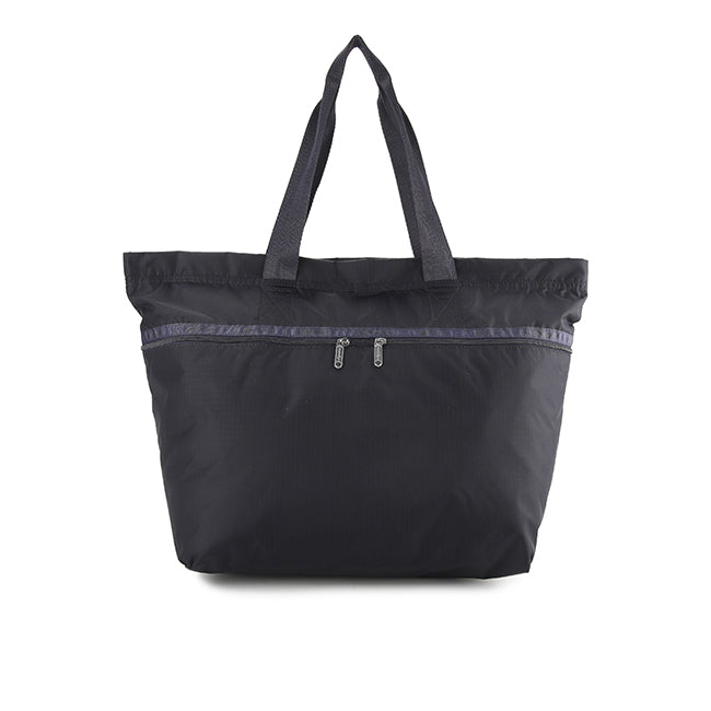 Carlin Zip Top Tote Bag In Deep Sea Blue