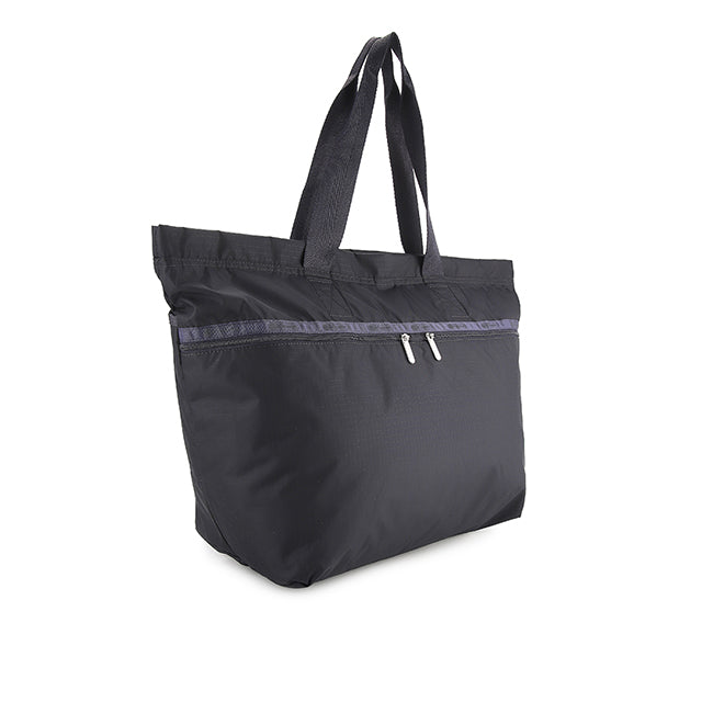 Carlin Zip Top Tote Bag In Deep Sea Blue