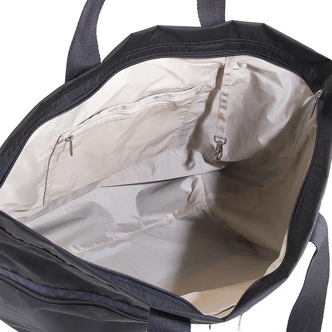 Carlin Zip Top Tote Bag In Deep Sea Blue