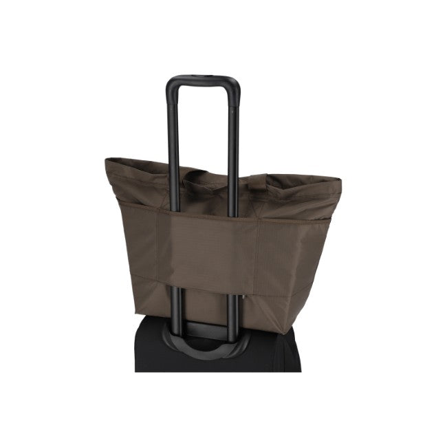 LeSportsac Unisex Carlin Zip Top Tote Bag In Dark Chocolate