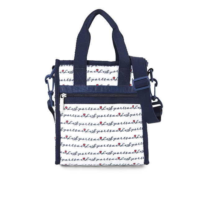 Mini N/S Tote In Marine Logo Border