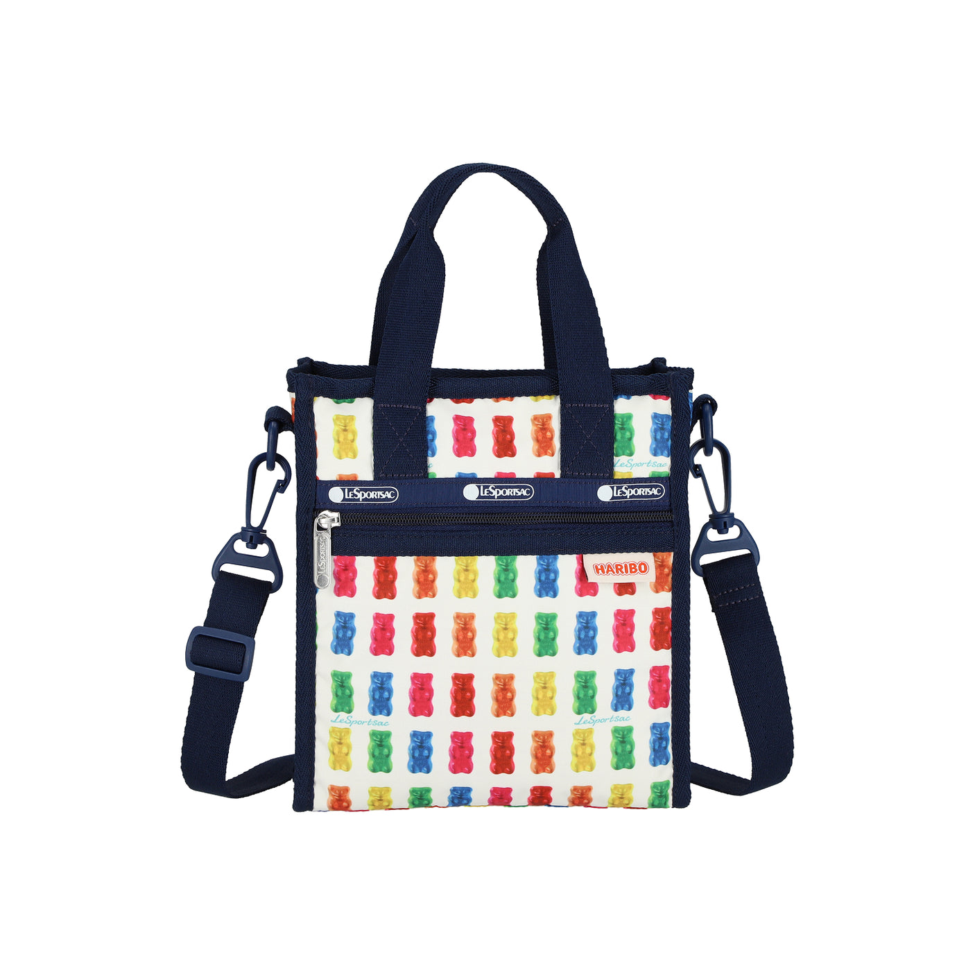 LeSportsac Tas Unisex Mini N/S Tote In Haribo Goldbears Navy