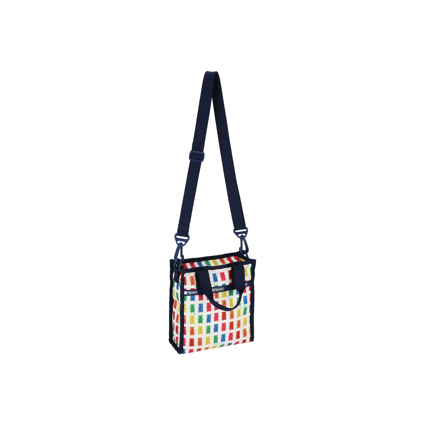 LeSportsac Tas Unisex Mini N/S Tote In Haribo Goldbears Navy