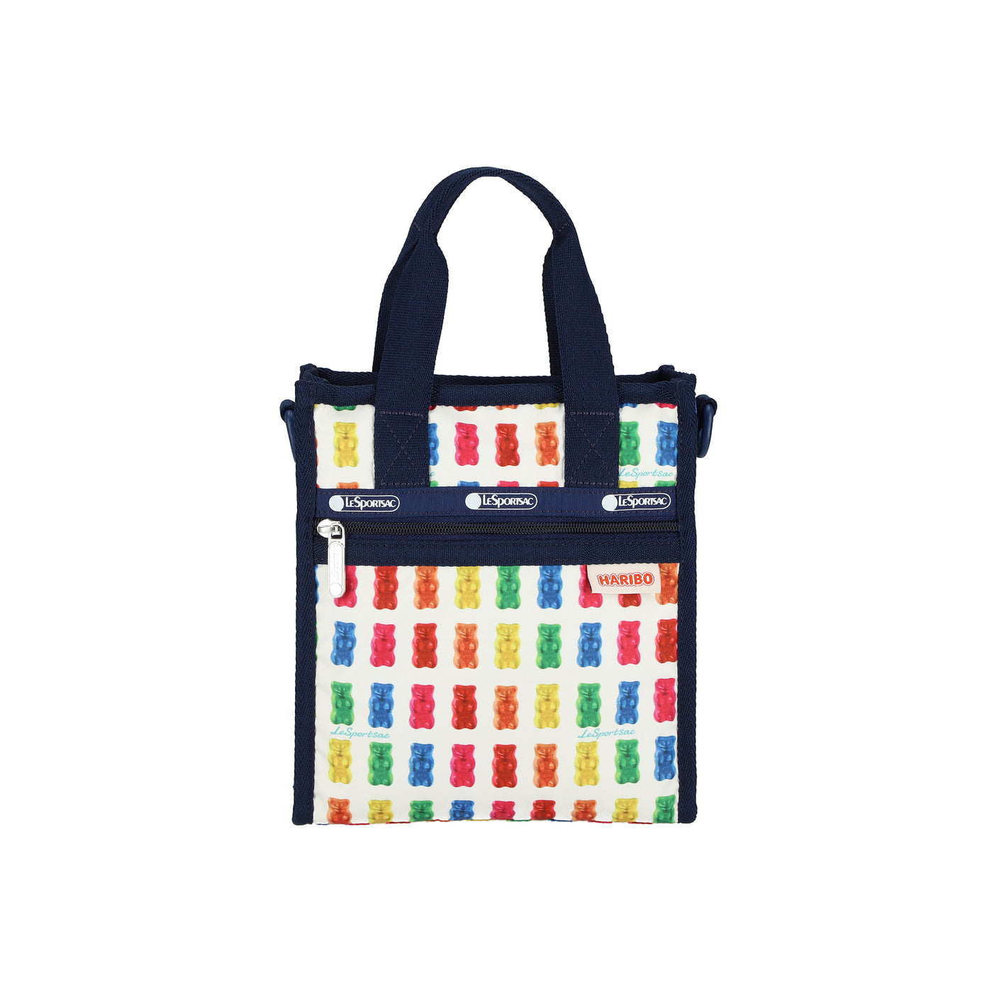LeSportsac Tas Unisex Mini N/S Tote In Haribo Goldbears Navy
