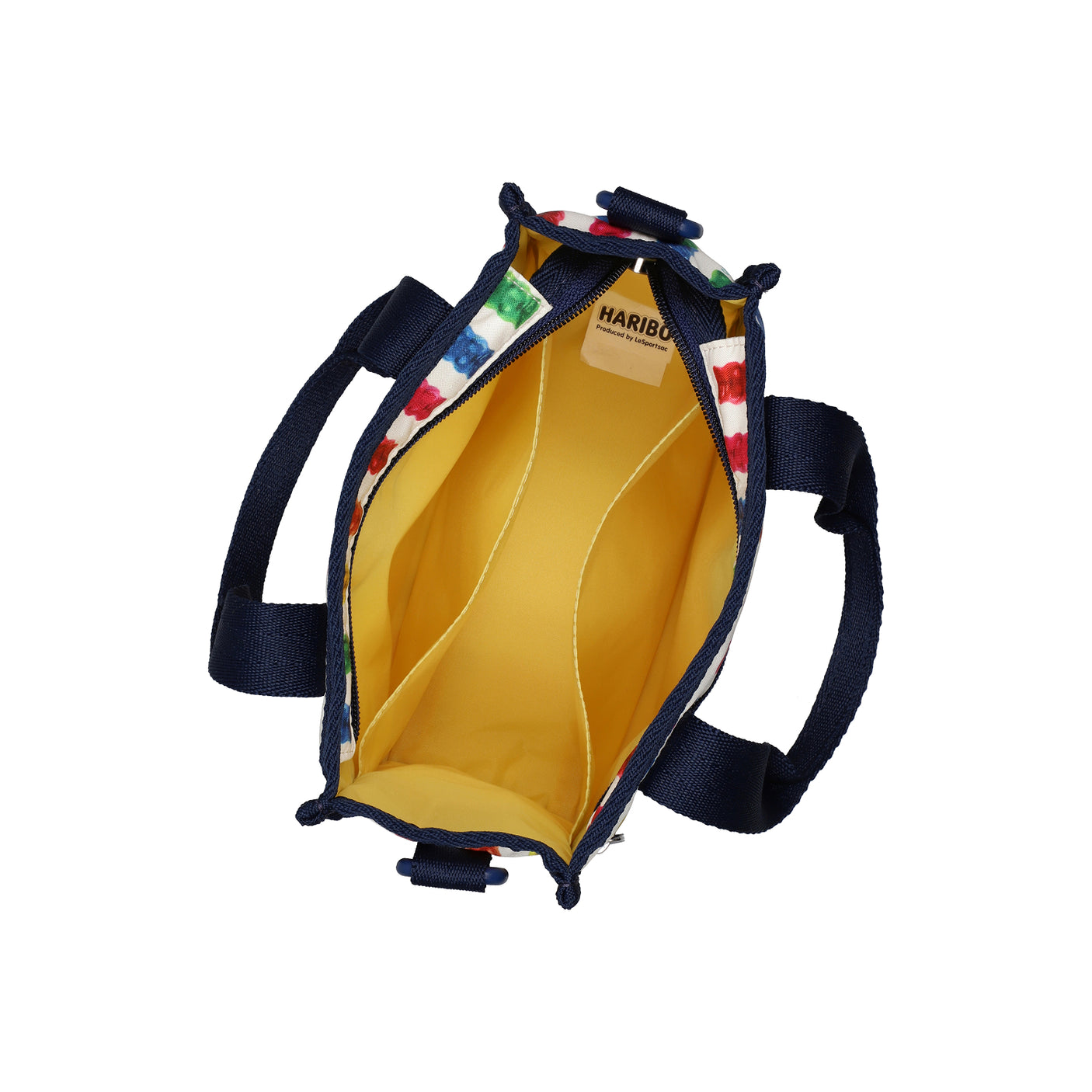 LeSportsac Tas Unisex Mini N/S Tote In Haribo Goldbears Navy