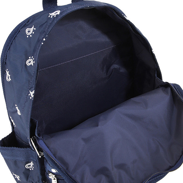 Route Sm Backpack In Navy Bandana Emb