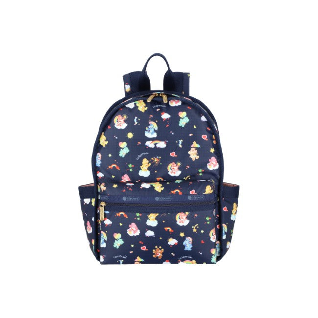 LeSportsac Unisex Route Sm Backpack In Care Bears Dreams Navy
