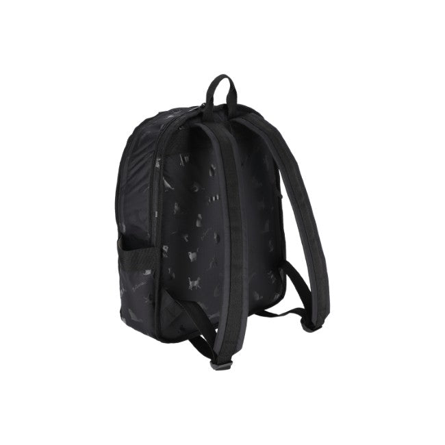 LeSportsac Unisex Route Backpack In Black Cats