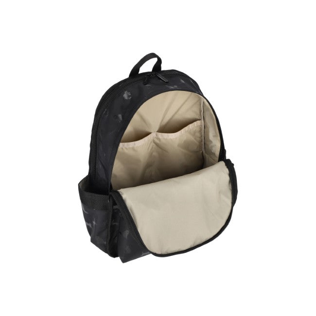 LeSportsac Unisex Route Backpack In Black Cats