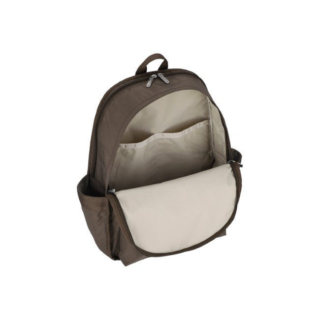 LeSportsac Unisex Route Backpack In Dark Chocolate