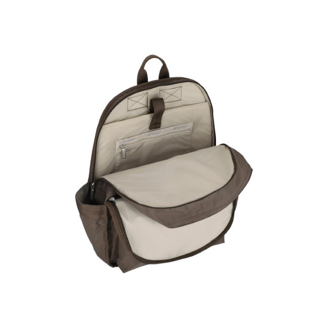 LeSportsac Unisex Route Backpack In Dark Chocolate