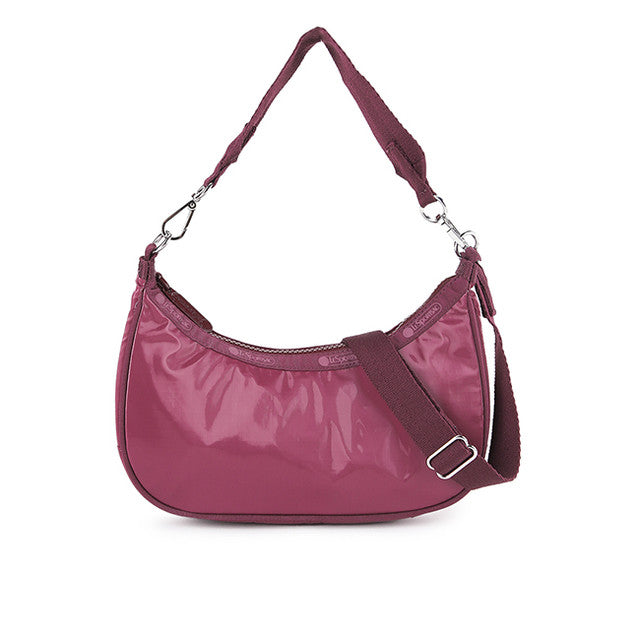 LeSportsac Tas Wanita Sm Conv Hobo In Purple Berry Shine