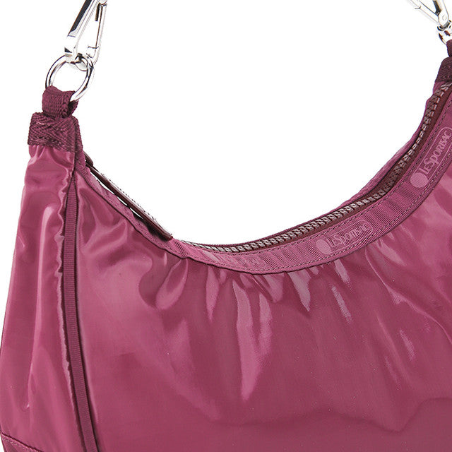 LeSportsac Tas Wanita Sm Conv Hobo In Purple Berry Shine