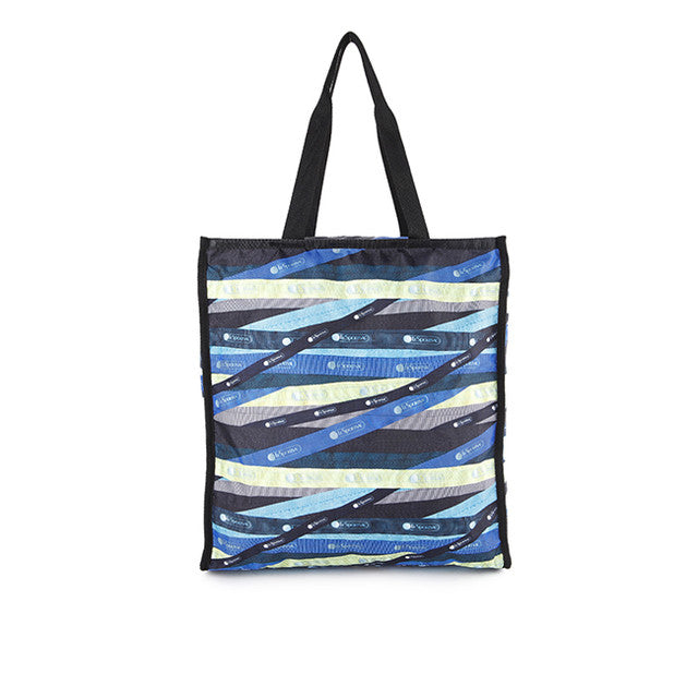 Lg Book Tote In Ls Logo Grosgrain