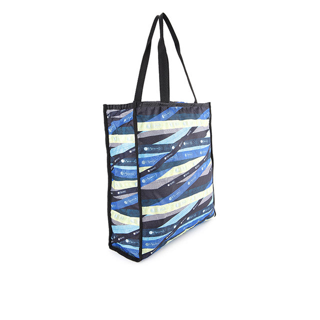 Lg Book Tote In Ls Logo Grosgrain