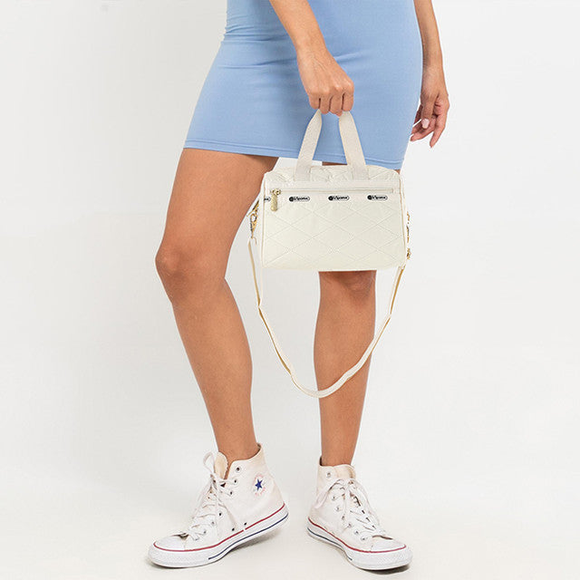 Everyday Sm Satchel In Sandbar Cross Deboss