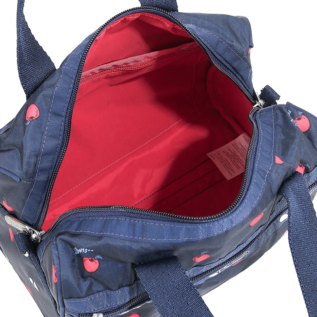 LeSportsac Tas Unisex Everyday Sm Satchel In Red Delicious Navy