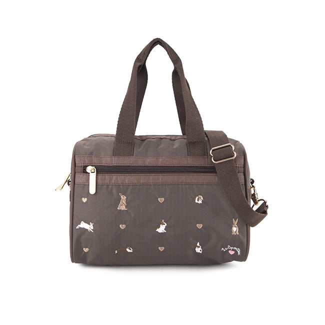 LeSportsac Unisex Everyday Sm Satchel In Bunny Embroidery