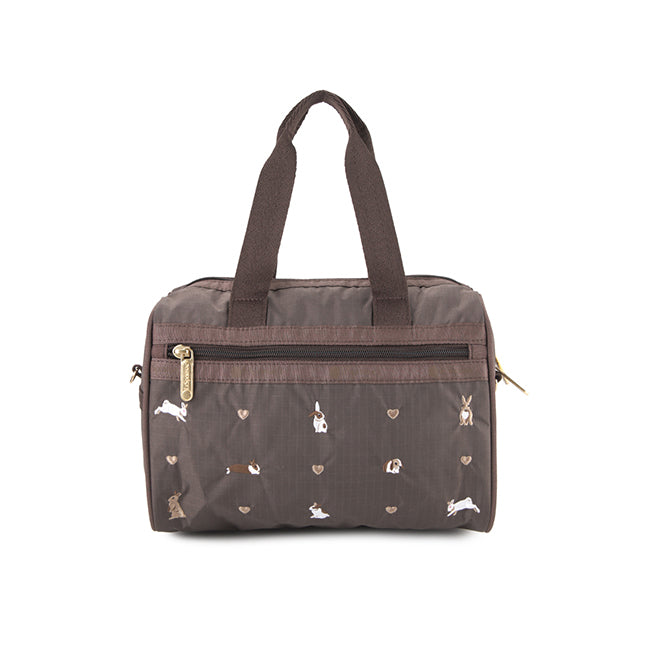 LeSportsac Unisex Everyday Sm Satchel In Bunny Embroidery