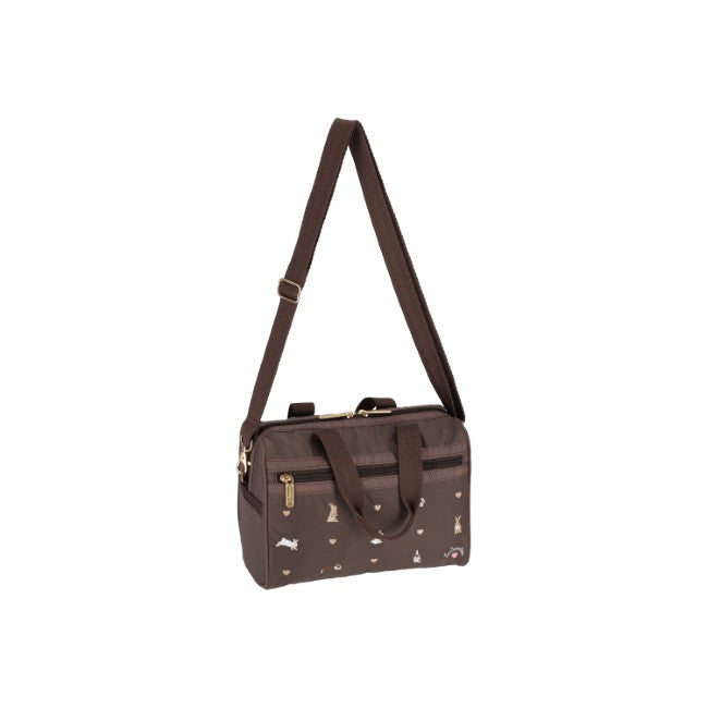 LeSportsac Unisex Everyday Sm Satchel In Bunny Embroidery