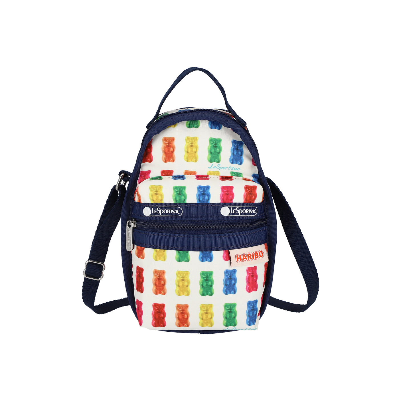 LeSportsac Tas Unisex Micro Shoulder Bag In Haribo Goldbears Navy